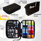 1   set Sewing Kit With 100 Supplies     24 Thread Colors For Emergency Repairs