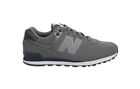 New Balance 574 Big Kids Running Shoes Sneakers Kl574a6g - Charcoal navy