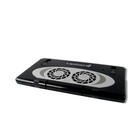 Vantec Lapcool 4 Foldable Notebook Cooler With Dual Adjustable Fans And Usb Hub