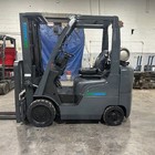 2018 Unicarriers Cf50lp 5000lb Used Forklift Triple Mast Sideshift 6584 Hours