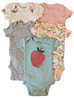 Carters Baby Girl Newborn Outfits Tee Shirts Bodysuits Clothes Lot Extra Sweet