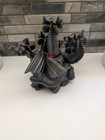 5 Headed Smoke Breathing Dragon Incense Burner   8 5   With Tags 