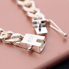 Pure 925 Sterling Silver Bracelet Heavy Thick Cuban Link Chain Jewelry Man Women