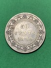 1899 Newfoundland Silver 50 Cents  a1320 