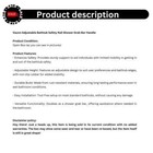 Vaunn Medical Adjustable Bathtub Safety Rail Shower Grab Bar Tub Bath Handle