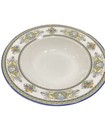 Lot Of 6 Mikasa Ultima   Victorian Crest Rim Soup Bowls Fine China Width  8 3 4