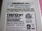 1 Pc - Trendnet Tpl-423e2k a Powerline Adapter With Built-in Outlet - Free Ship