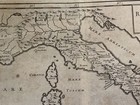 1728  Very Rare Herman Moll Map   Genuine   Cartography   Italy Roman