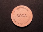 Glen Falls  New York Wooden Nickel Token - Cooper s Cave Ale Co  Wooden Coin