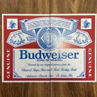 Budweiser Wood Dartboard Cabinet Game Room Bar - Read Description   