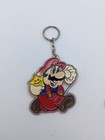 Vintage Nintendo Mario  Luigi  Princess Peach Keychains 1988 Super Mario Bros  