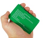 Fresnel Lens 4 Pack Credit Card Pocket Size Magnifier Firestarter With Sleeve