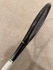 Wilson Rf 01 Pro Tennis Racquet Black 4 1 4  Grip 98 In   Head Size New String