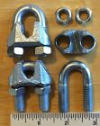 Aircraft Steel Cable Wire Rope 250  5 16  7x19 Galvanized Cable With Cable Clamp