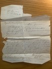 19th Century Original Handwritten Letter- Jul 16 1848