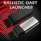 Madsabre Ballistic Dart Launcher  Metal Darts Accurate Shooting Large  Black 