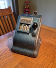 Antique 1930 s Groetchen Mercury Trade Stimulator 1 Cent Cigarette Slot Machine