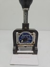Vintage Bates Model 76 Wide Frame Numbering Machine Serial 100016 Usa Working