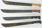 Lot 4x Wwii British Army   Navy Sheffield Waylett Survival Machetes Knives Only