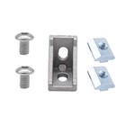 26pcs Angle Corner Bracket Gusset Connector Hardware For 2020 Aluminum Extrusion