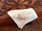 Victorian  evelyn  Antique Linen Handkerchief Embroidered Lace Watch Video