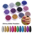 Acrylic Nail Kit Acrylic Powder Glitter Nail Art Manicure Tool Tips Brush Set Us