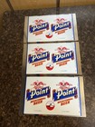 9 Vintage Point Bicentennial Beer Can Metal Unrolled Sheet Label 12 Oz Eagle Wi