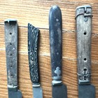 Antique Kitchen Knives   3 Prong Fork Lot Very Old Pieces Interesting Designs