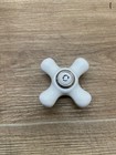 Kingston Brass Ksh3958pxc Cold Porcelain Cross Handle  3 8  X 16pt  white