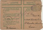 Egypt Army Mail Wwii  Camps  field Post Office  Send Cairo  Censored 1944  