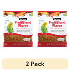  2 Pack  Zupreem   Fruitblend   Flavor With Natural Flavors Bird Food For Small Bi