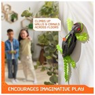 Hex Bots Wall Crawler Gecko  Rechargeable Remote Control Robot Kids Toys