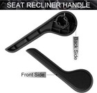 Recliner Handle Lh Driver Side   Rh Passenger Side Front Ebon Size  Left right