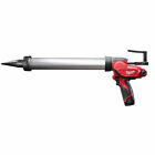 Milwaukee 2442-21 M12 20oz  Aluminum Barrel Sausage Style Caulk adhesive Gun Kit