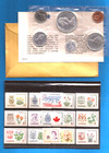 1967 Pl Coin Set Canada Canadian Centennial Alex Coleville   1967 Stamps Set