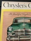 Green 1949 Chrysler Silver Anniversary Model Vintage Original Print Ad Wall Art