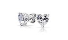 925 Sterling Silver Cz Stud Earrings Cubic Zirconia Women 5pc Earrings Set 