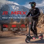 Off Road Electric Scooter For Adults Foldable 48v 1200w Dual Motor Up To 34 Mph