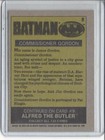 Commissioner Gordon 1989 Batman Movie Trading Card  8  c 