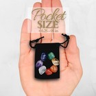 Crystals And Healing Stones Premium Kit Velvet Pouch - 7 Chakra Stones    