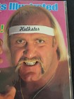 1985 Sports Illustrated April 29th Issue With Mailing Label Hulk Hogan