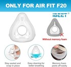 2 Packs Airfit F20 Replacement Cushion Large  Compatible With Origianl Frame