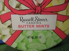 Russell Stover Candies Butter Mints Decorative Collectible Candy Tin Empty