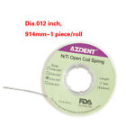 Dental Orthodontic Niti Open Coil Springs Dia 010 012 Inch 010 012 030    914mm