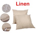 50pcs 16  Upgraded Linen Sublimation Blank Pillow Case Cushion Cover Diy Printed