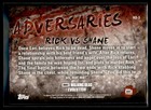 2017 Topps Walking Dead Evolution Adversaries  ad-3 Rick Grimes Shane Walsh