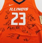 2025-26 Illinois Fighting Illini Signed Nike Jersey Andrej Stojakovic Boswell K6