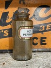 Antique Reverse Glass Label Apothecary Pharmacy Medical Bottle