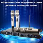 4 Channel Uhf Pro Audio Wireless Microphone System 4 Handheld Metal Dynamic Mic