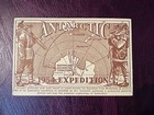 1954 Australia Post Card Antarctic Expedition Qeii Stamp Posted To England